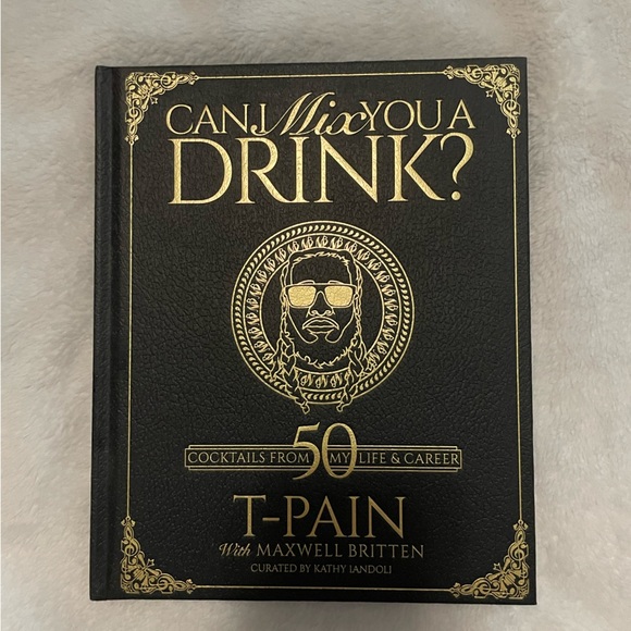 T-Pain Can I Mix You a Drink Book - Picture 1 of 6
